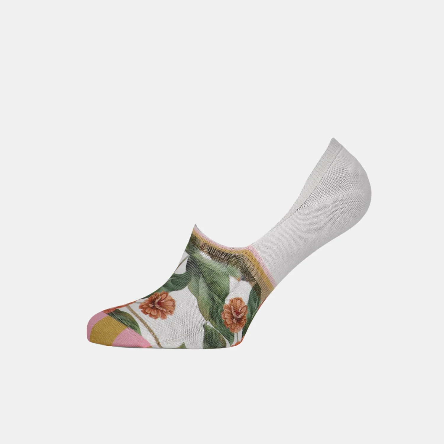 Dames Footies met Bloemen Print 301022023