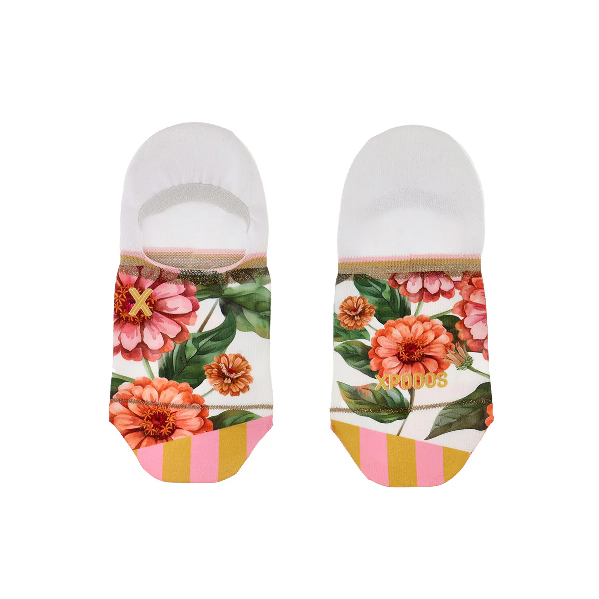 Dames Footies met Bloemen Print 301022023 - Image 2