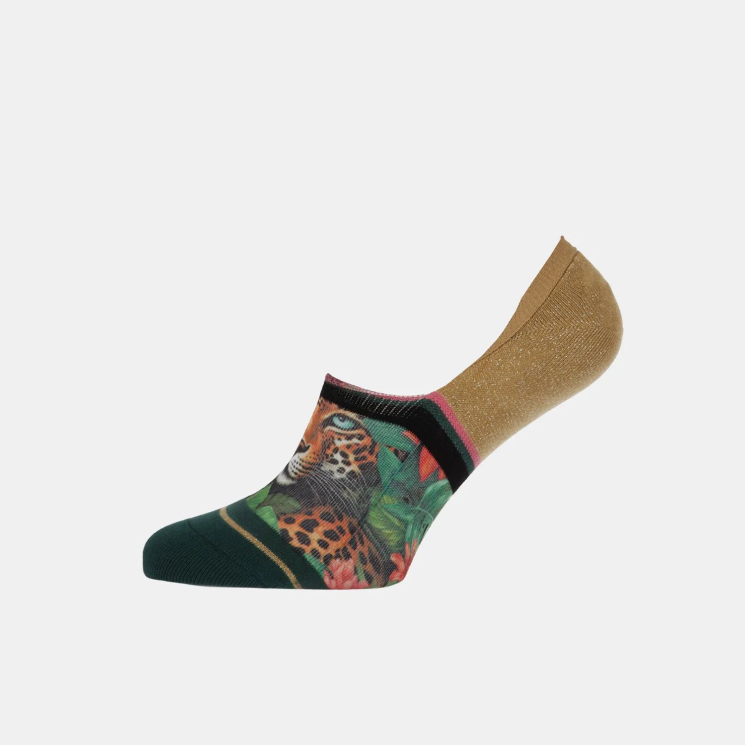 Dames Footies met Panter en Jungle Print 301022021