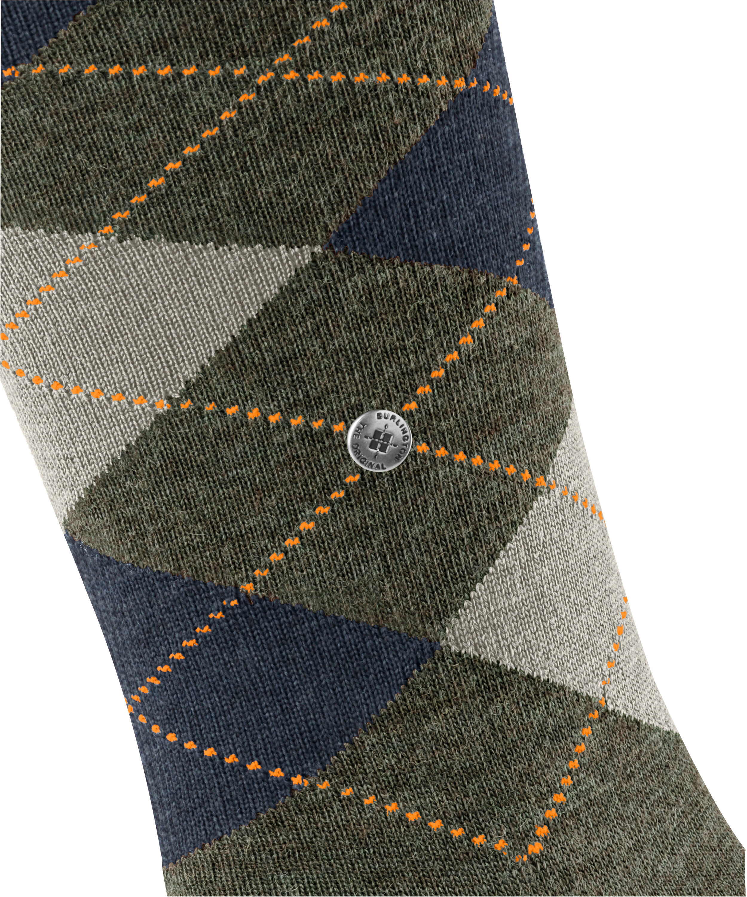 Edinburgh Melange Kniekous 27083 7923 manganese blue - Image 2