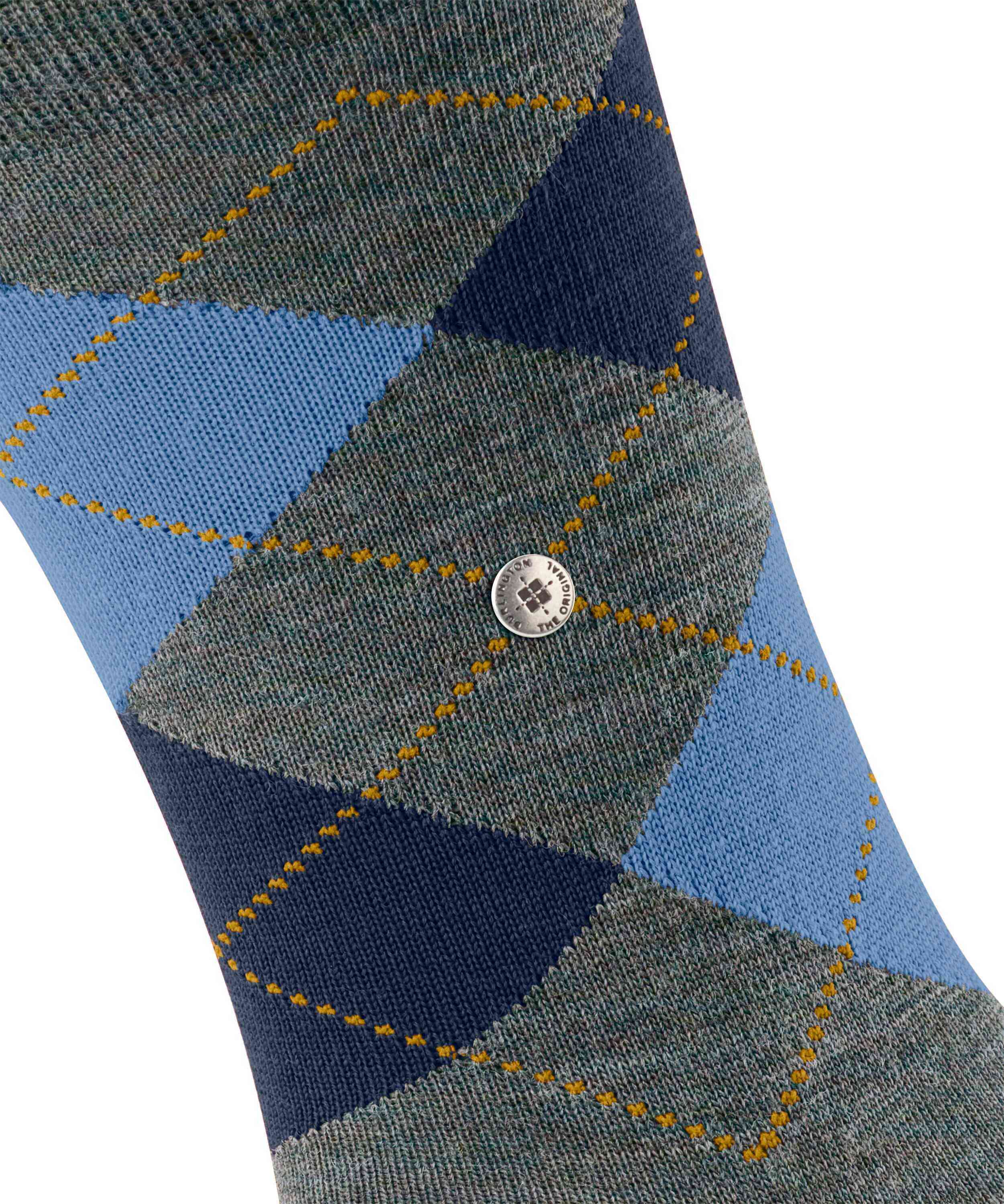 Edinburgh Melange Sok 21183 6337 cornflower blue - Image 2