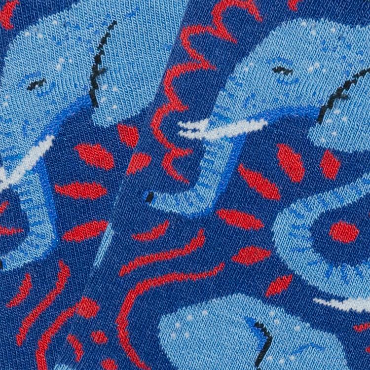 Elephant Muse Sock Elephant Muse Sock Blue Blue - Image 2