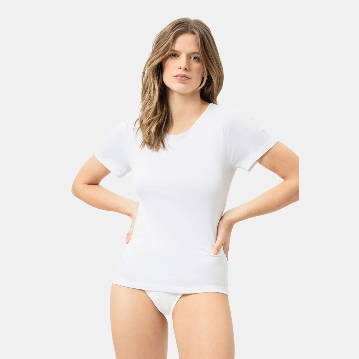 Emotion T-shirt Korte Mouw 56201 1 weiss