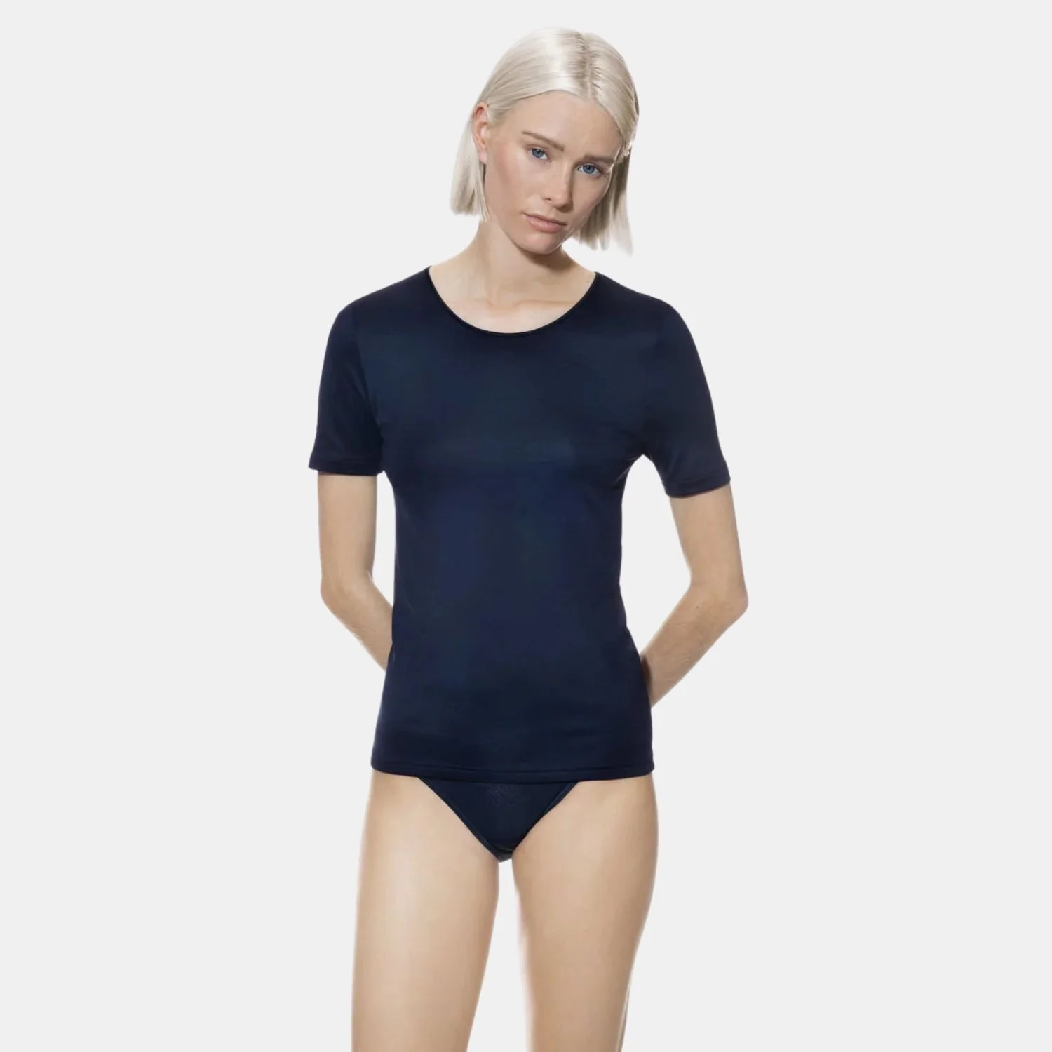 Emotion T-shirt Korte Mouw 56201 408 night blue