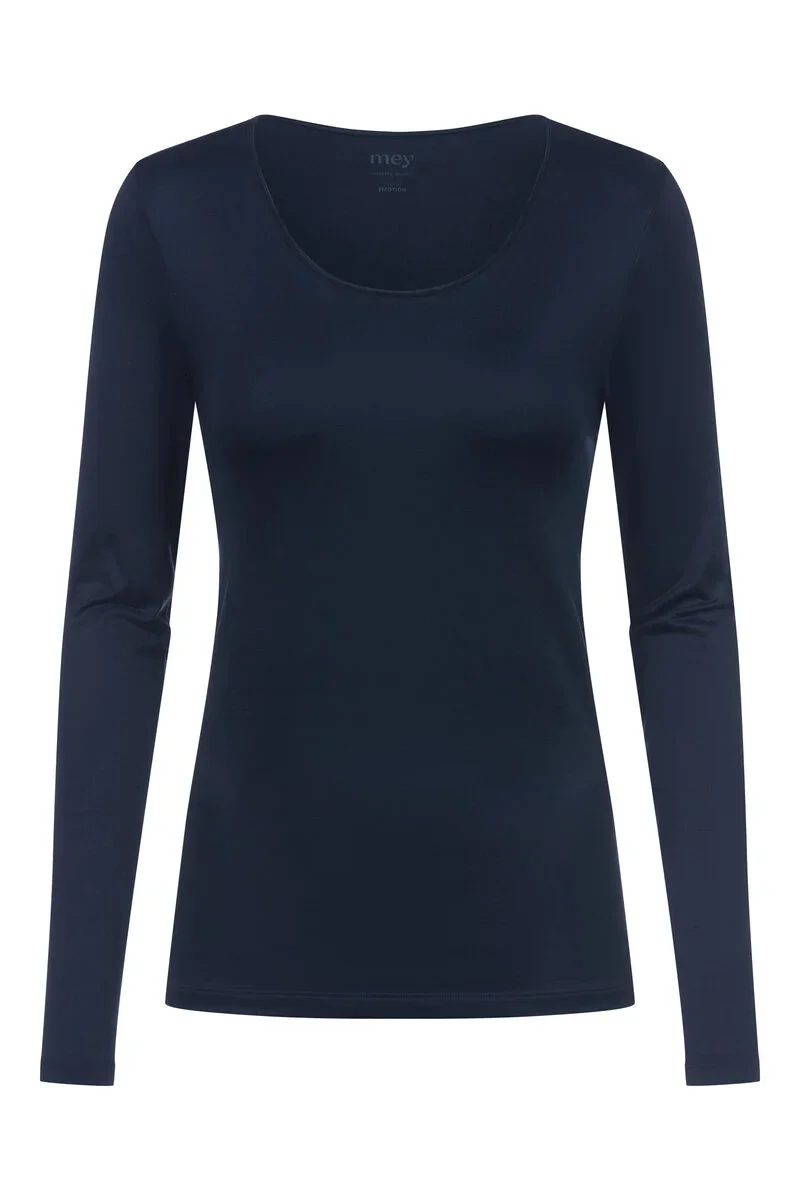 Emotion T-shirt Lange Mouw 56202 408 night blue - Image 4