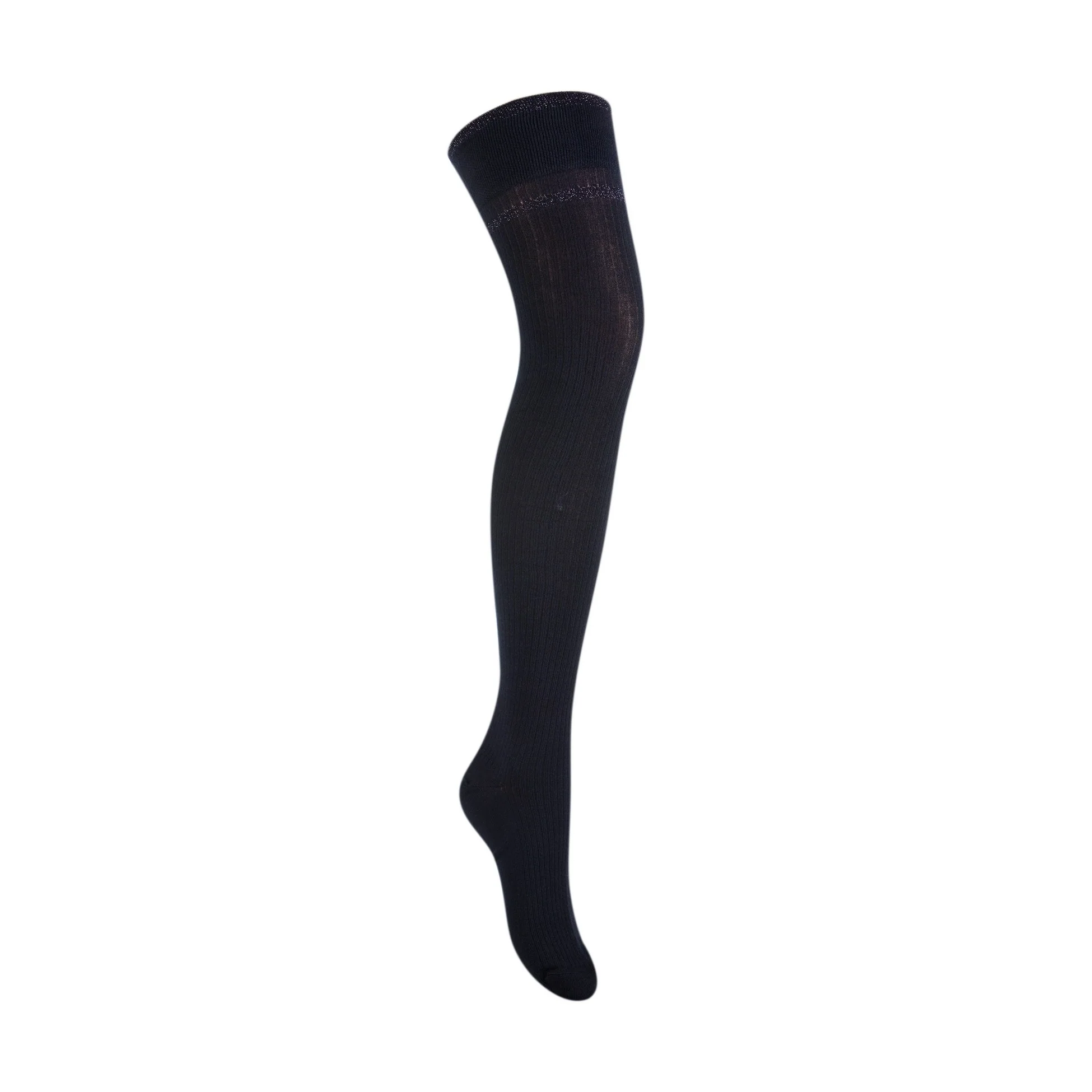 Feline Overknee 82106 6991 Black Black Lurex - Image 2