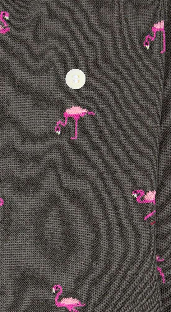Flamingos Sock AG-SK-FLAM-01 123 Antracite - Image 2