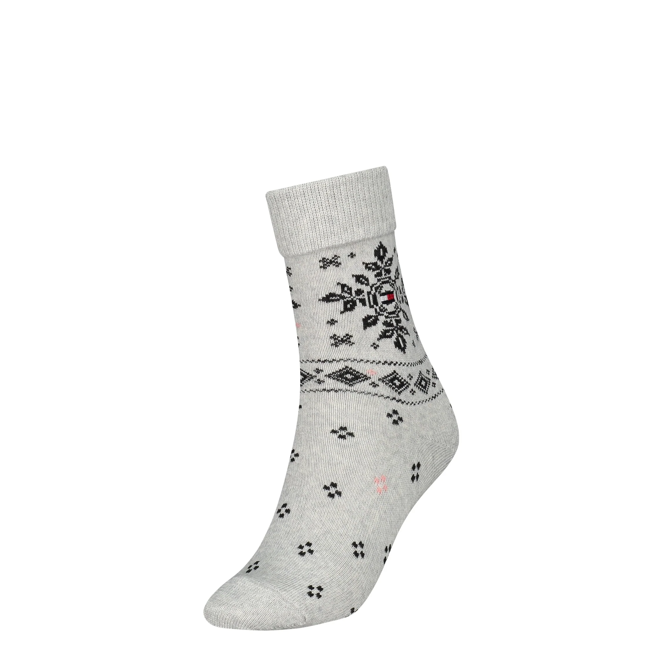 Folk Tommy Sock 701210529 001 light grey melange