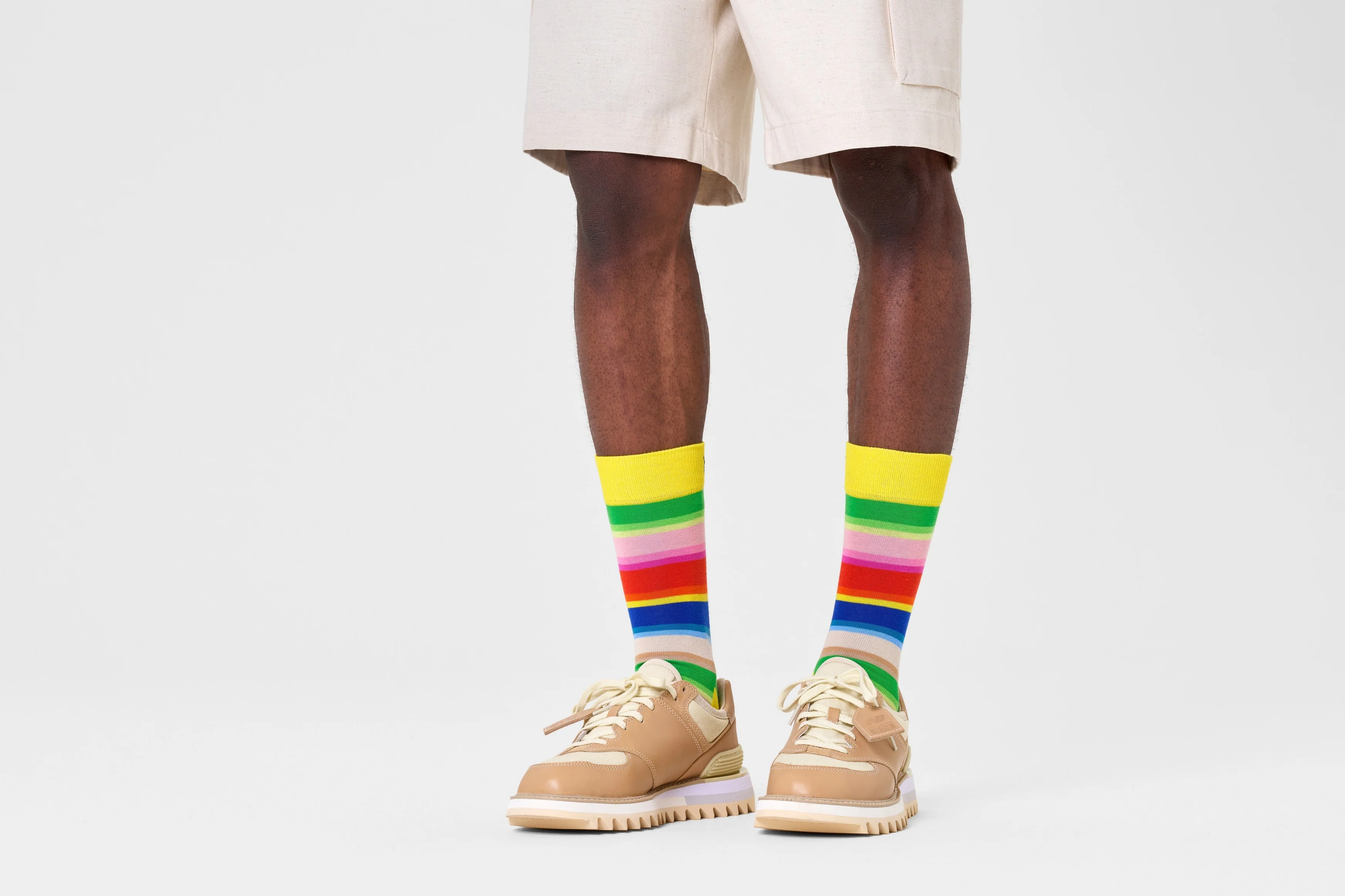 Gradient Stripe Sock P000834 - Image 2