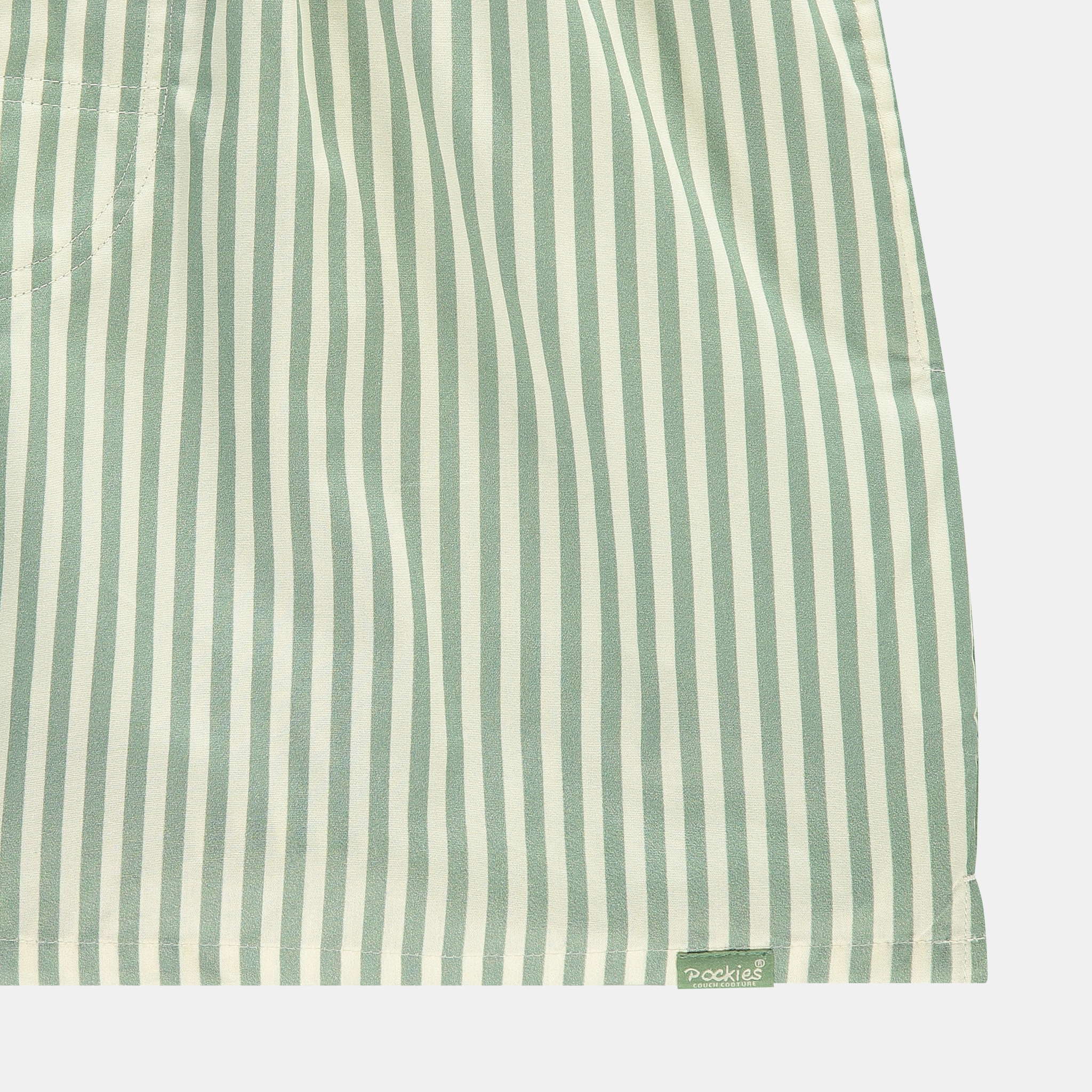 Green Striped Boxershort GRST 300 Green - Image 4