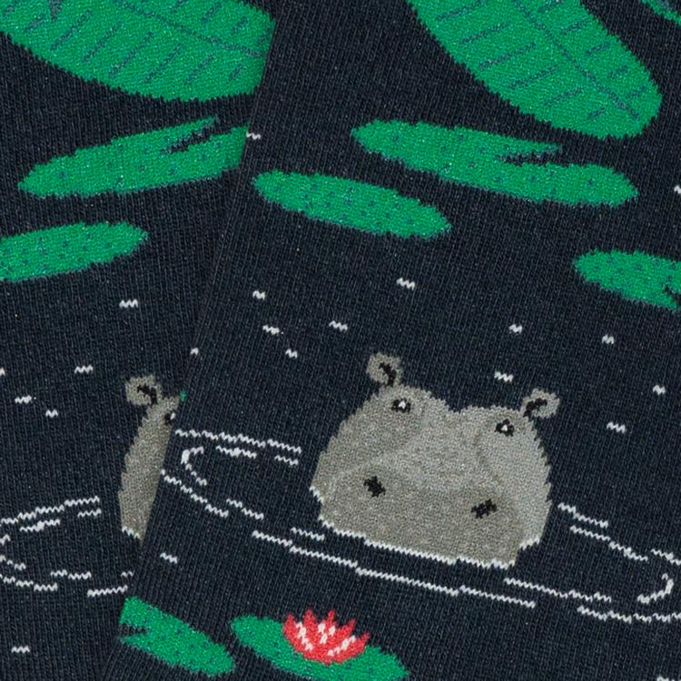 Hippos Sock Hippos Sock Dark Blue Dark Blue - Image 2