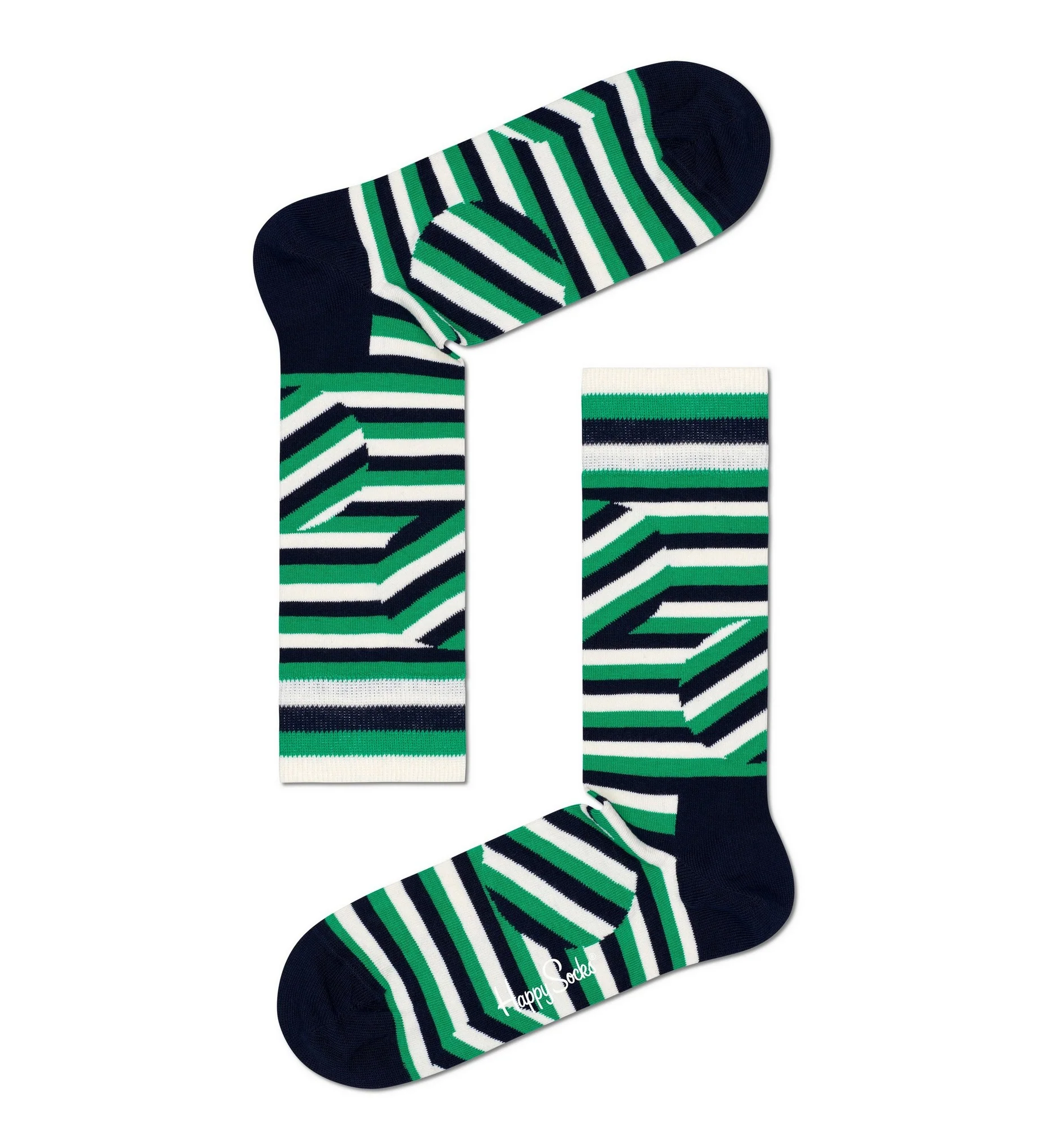 Jumbo Dot Stripe Sock ABS01 7300 7300