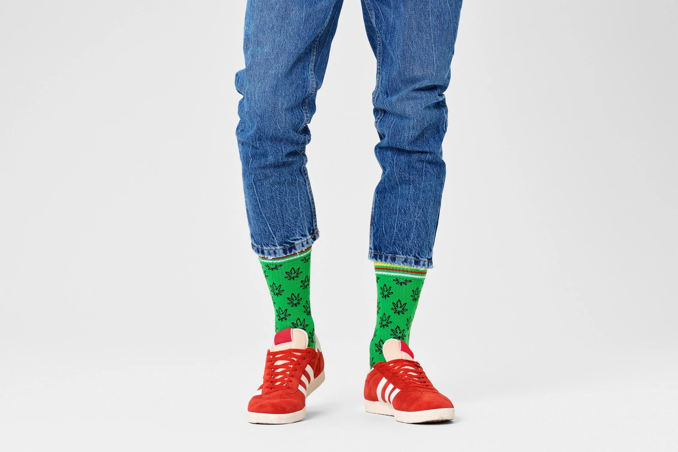 Leaf Sneaker Sock P000848 - Image 2