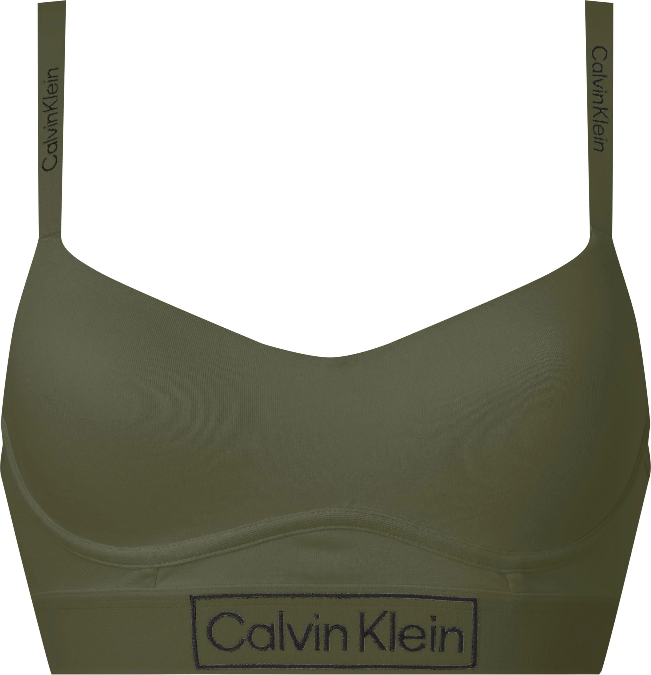Lght Lined Bralette 000QF6770E 0SR GREEN