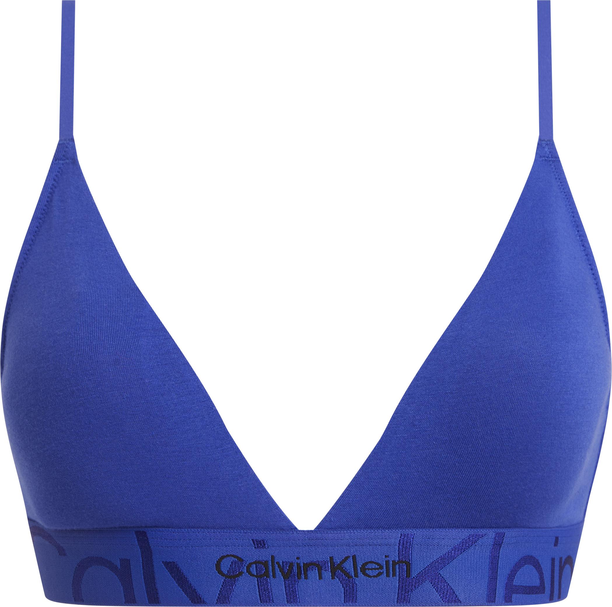 Lght Lined Bralette 000QF6990E CMB BLUE