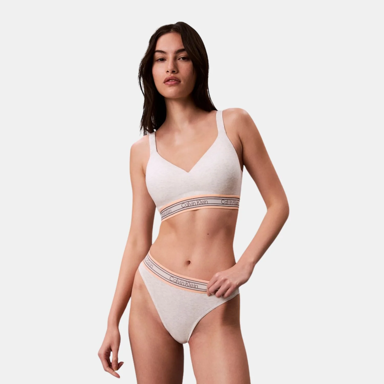 Lift Bralette LV00QF8879 P74 Snow Heather