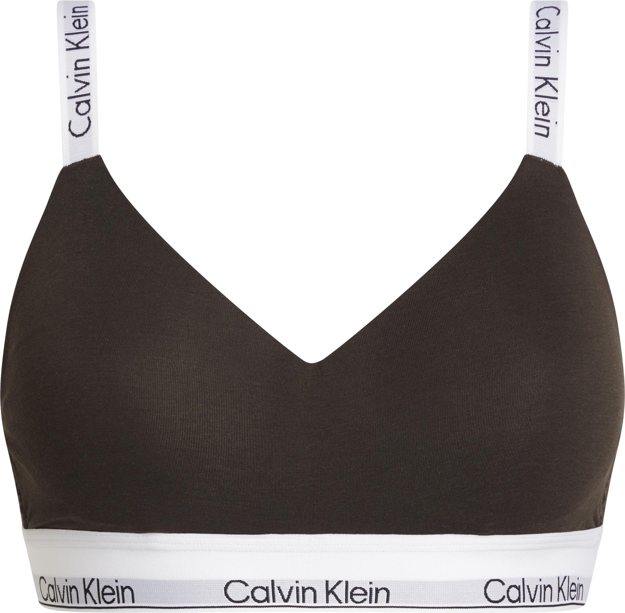 Light Lined Bralette 000QF7030E BKC BROWN