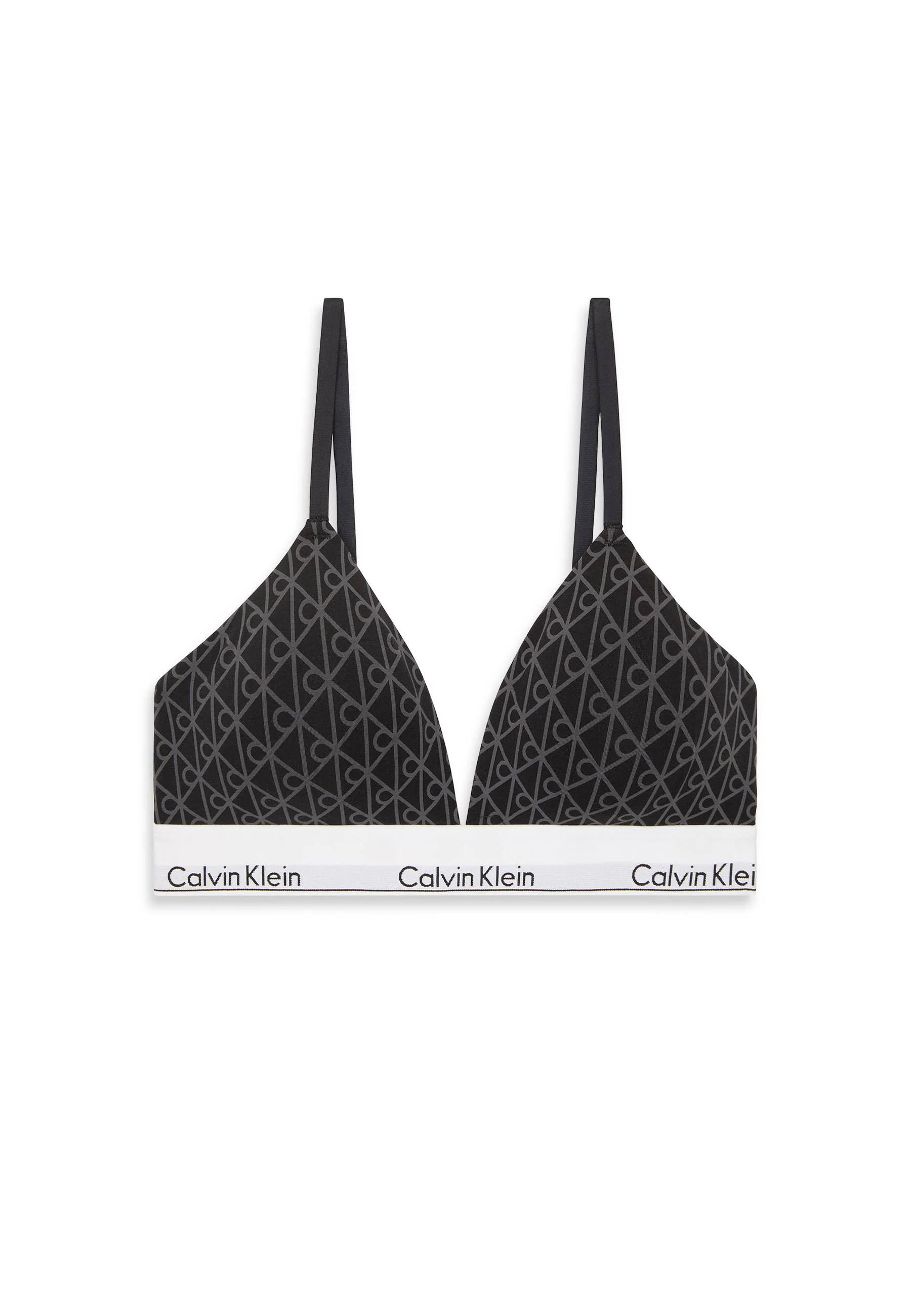 Lightly Lined Triangle Bralette - Icon Cotton Modal  LV00QF8498 2RG BLACK