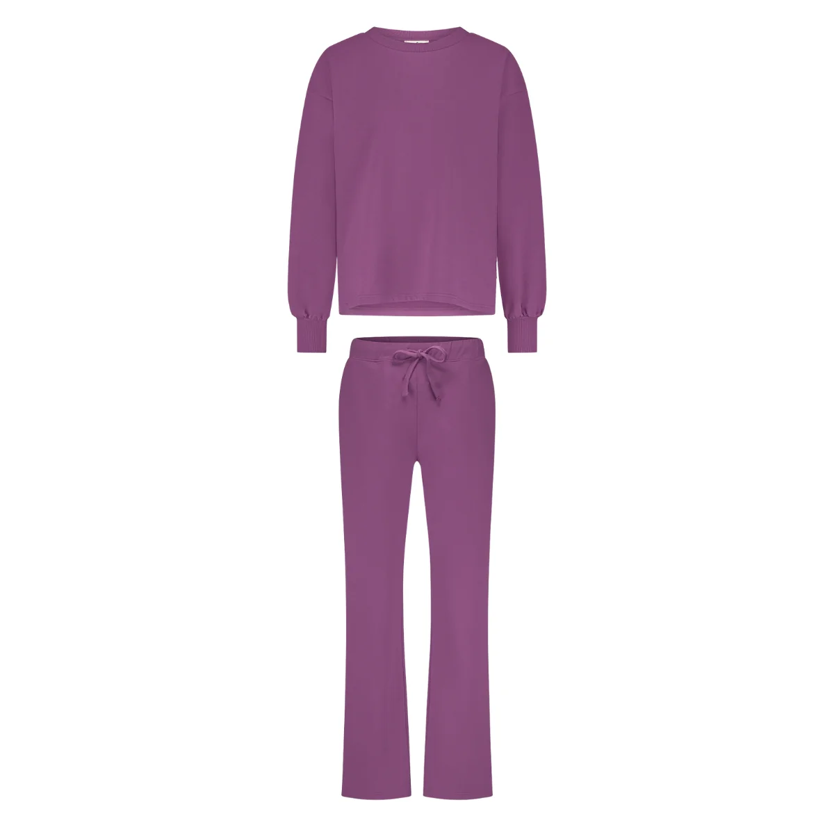 Lounge wear set long sleeve 60458 2216 purple orchid