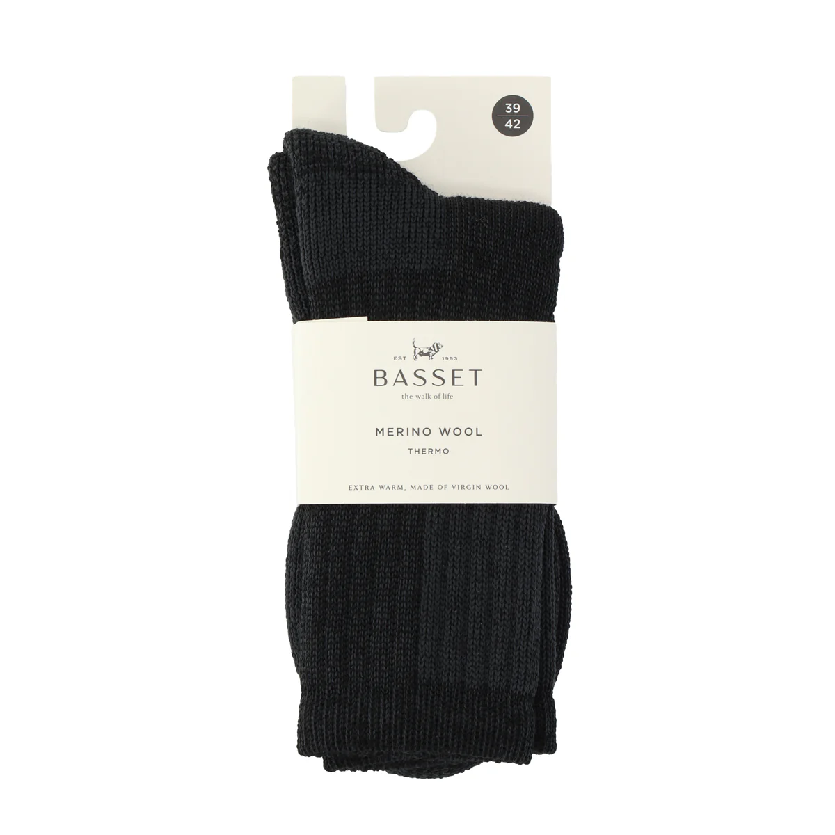 Merino Wool Thermo Sokken Unisex 31550 6990 Black - Image 2
