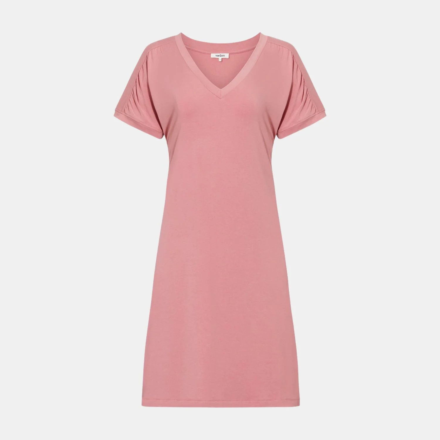 Nachthemd met Korte Mouw 60693 6222 rose pink