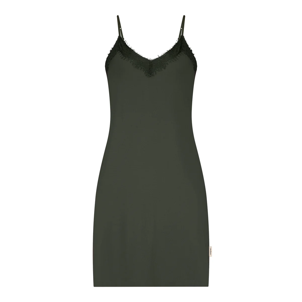 Nachtjurk Met Kant 60487 6162 forest mist