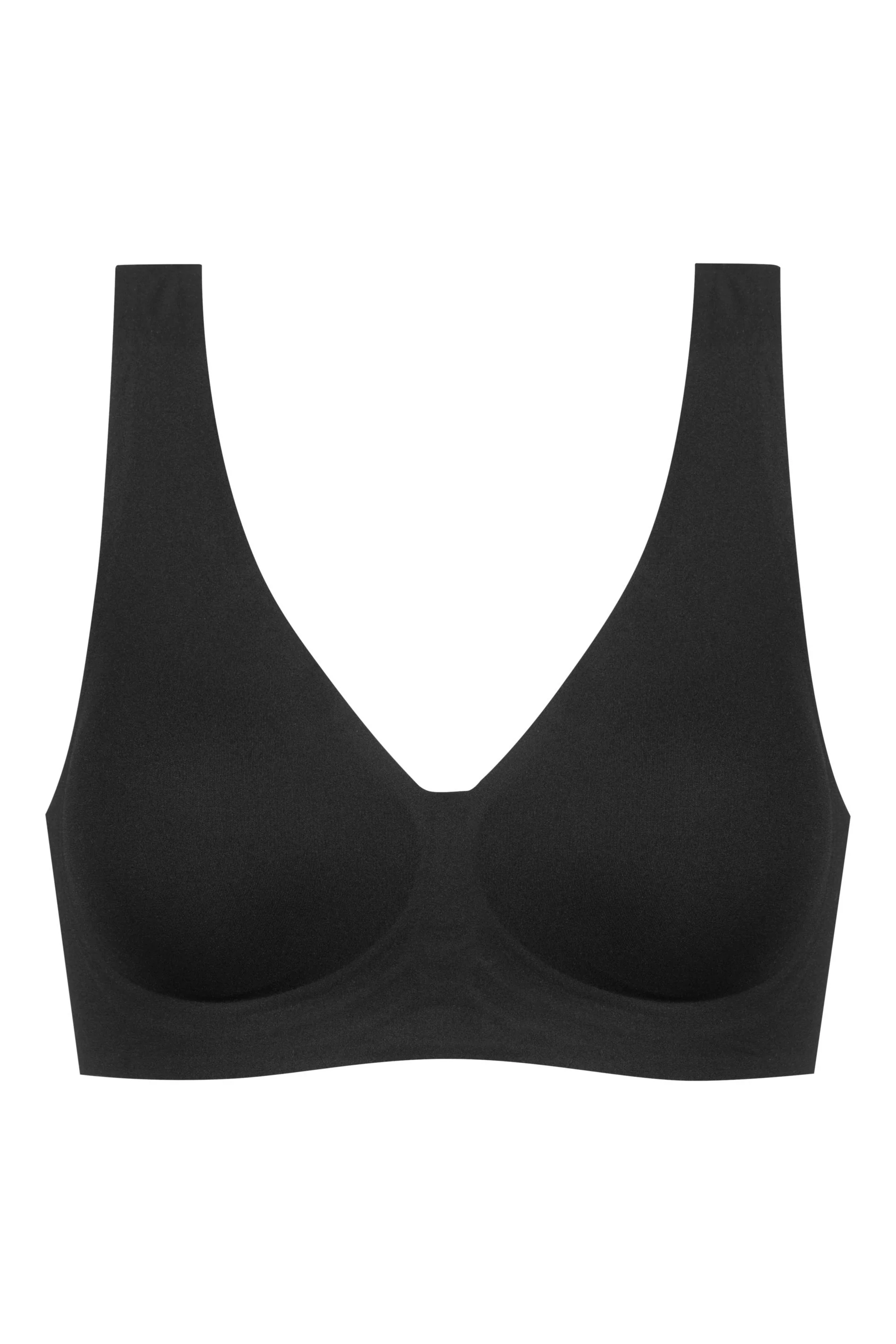 Onzichtbare bh-top zonder beugel met brede bandjes 1150031 3 zwart - Image 3