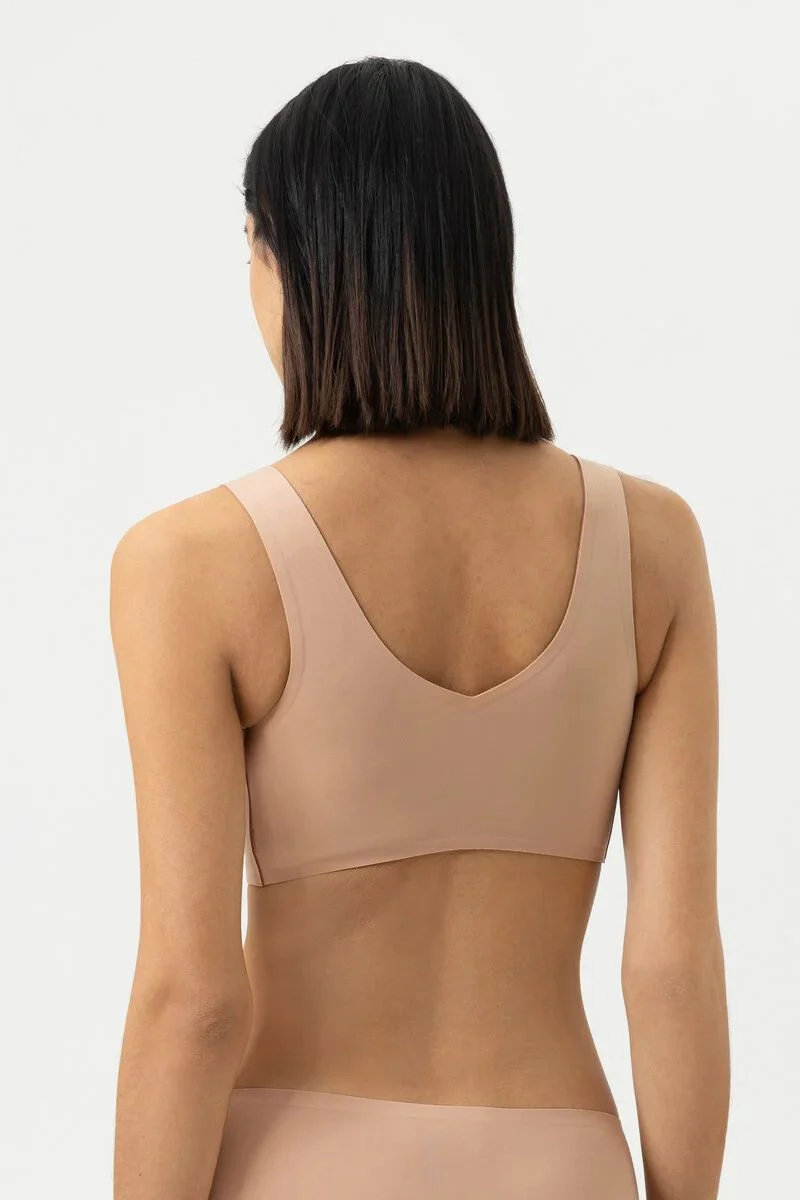 Onzichtbare bh-top zonder beugel met brede bandjes 1150031 376 cream tan - Image 2