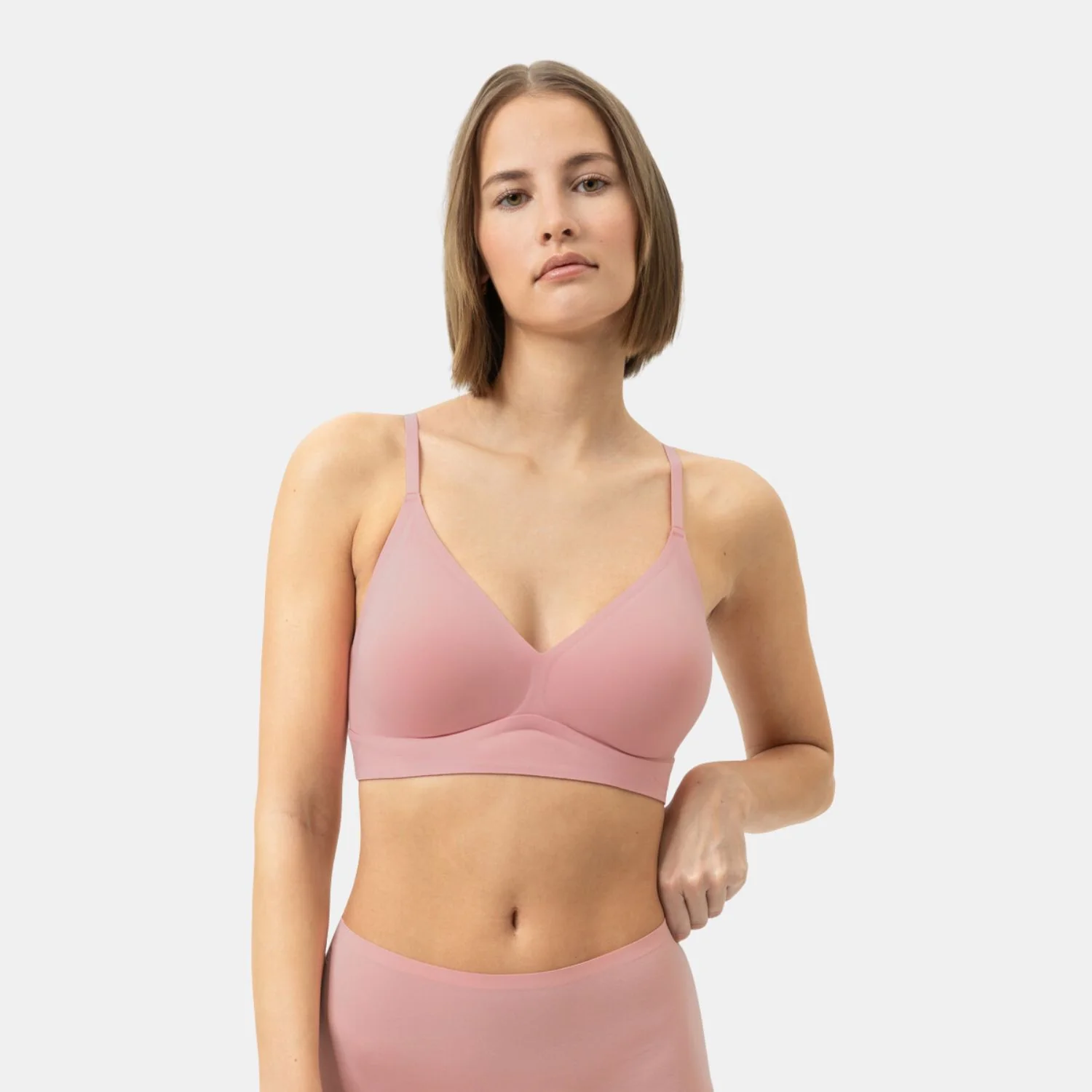 Onzichtbare triangel beha zonder beugel 1150030 68 light berry