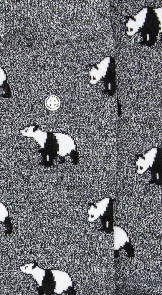 Panda Sock AG-SK-PAN-01 129 Blue Melee - Image 2