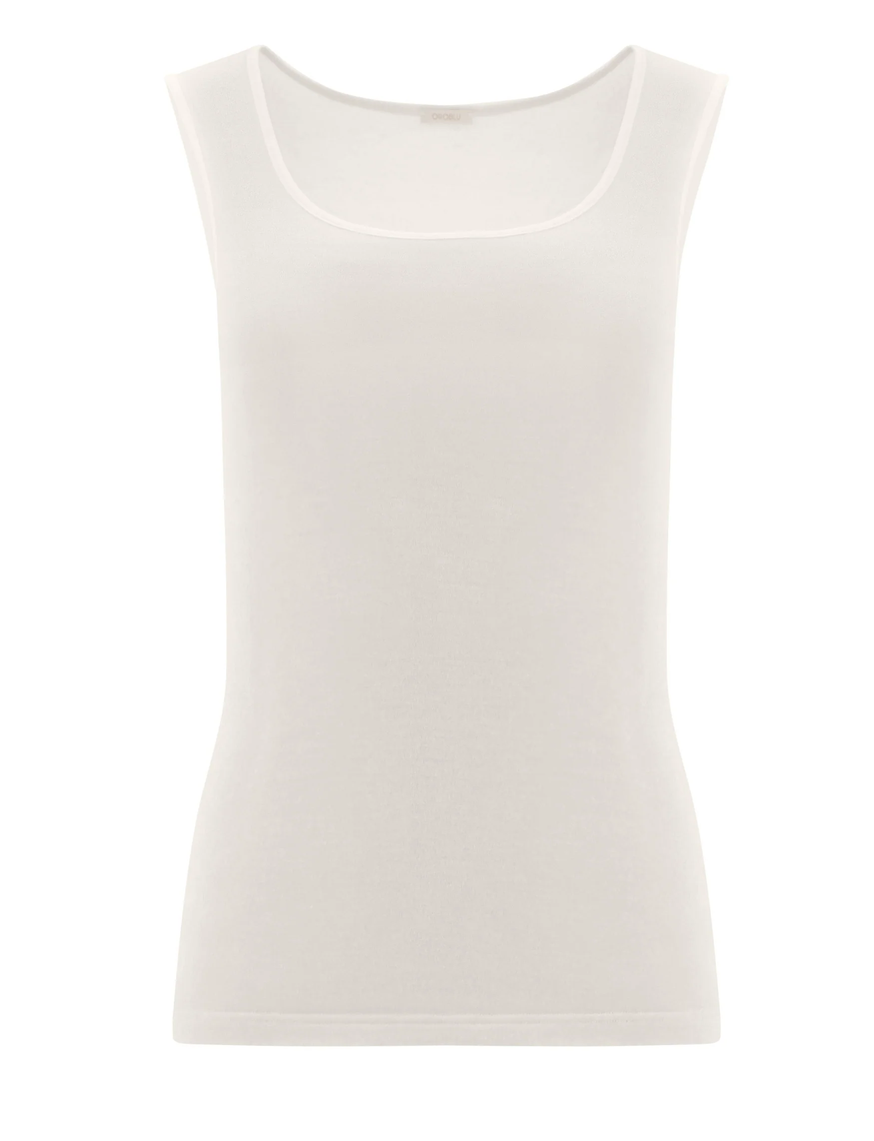 Perfect Line Cashmere - Tank Top VOBT67054 1502 Ivory - Image 3