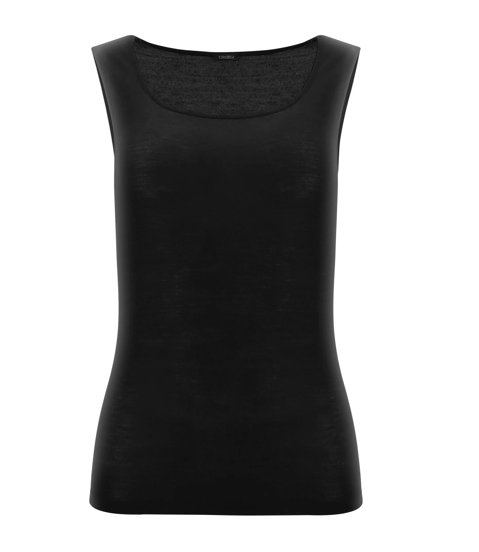 Perfect Line Cashmere - Tank Top VOBT67054 9999 Black - Image 3