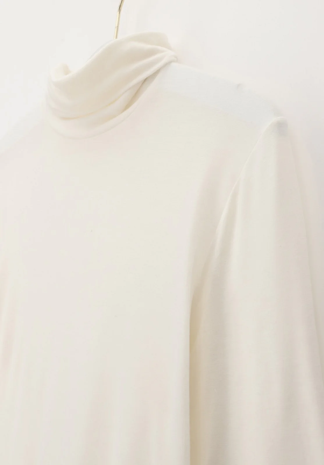 Perfect Line Cashmere - Turtle Neck VOBT67057 1502 Ivory Ivory - Image 2
