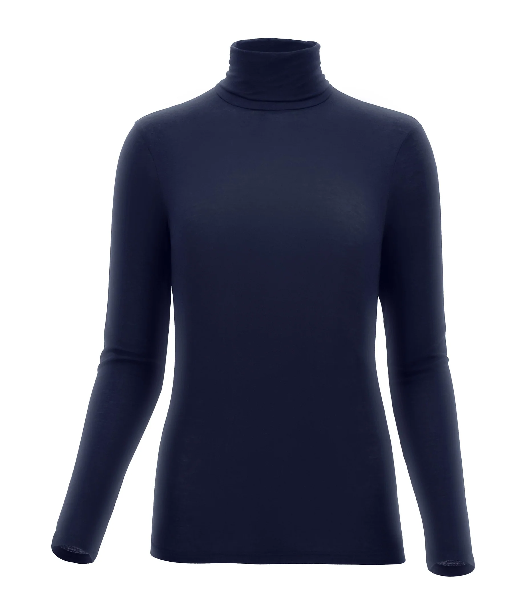 Perfect Line Cashmere - Turtle Neck VOBT67057 5245 Blue Blue