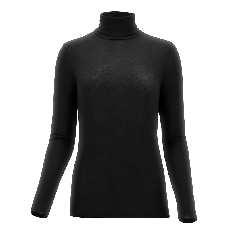 Perfect Line Cashmere - Turtle Neck VOBT67057 9999 Black Black