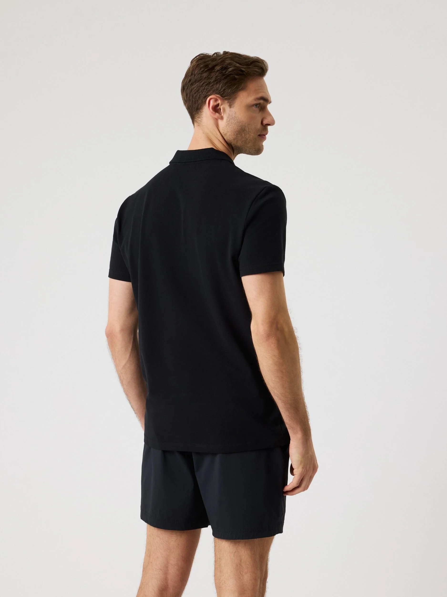 Polo Shirt 10005799 BK001 Black - Image 2