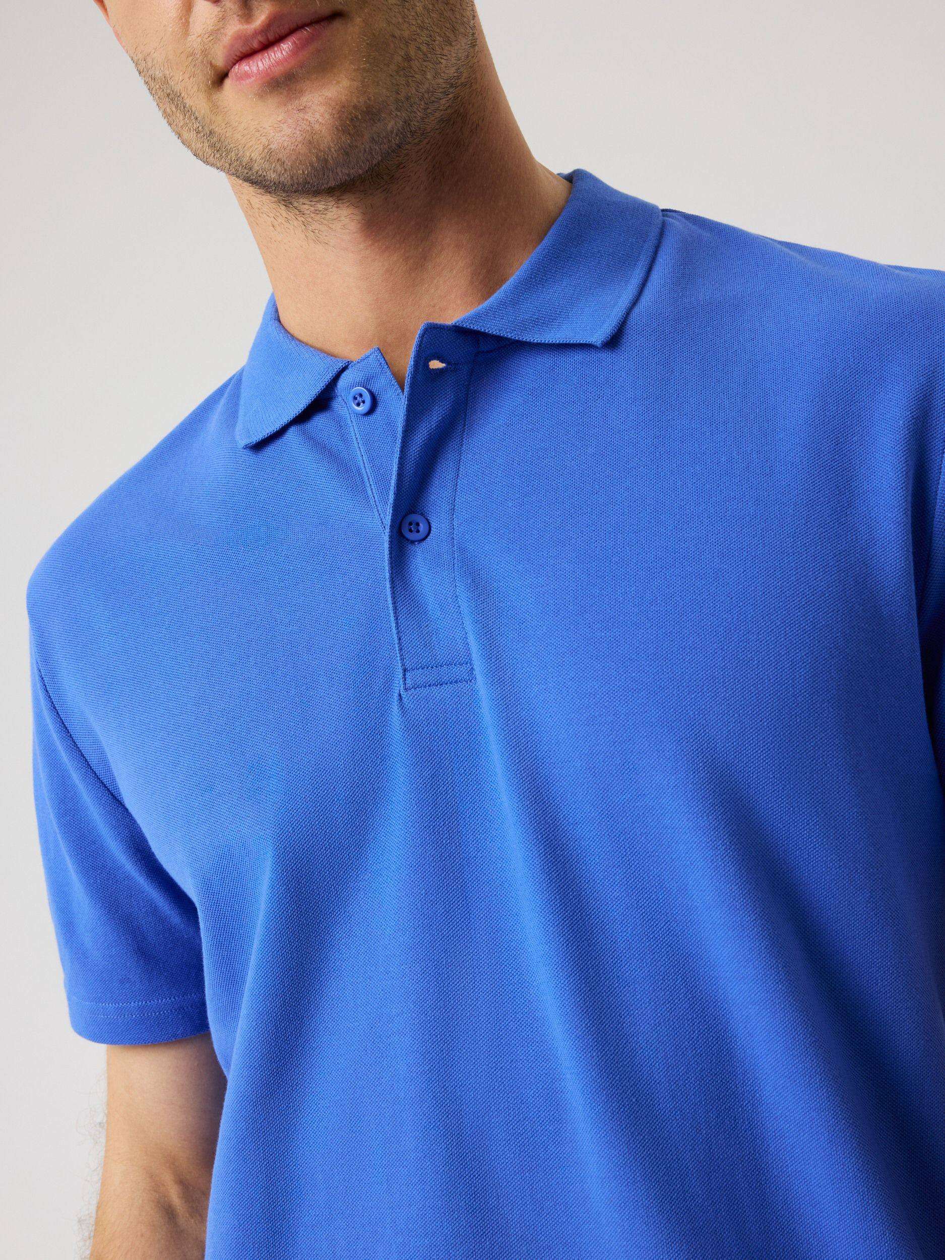 Polo Shirt 10005799 BL130 Blue - Image 5