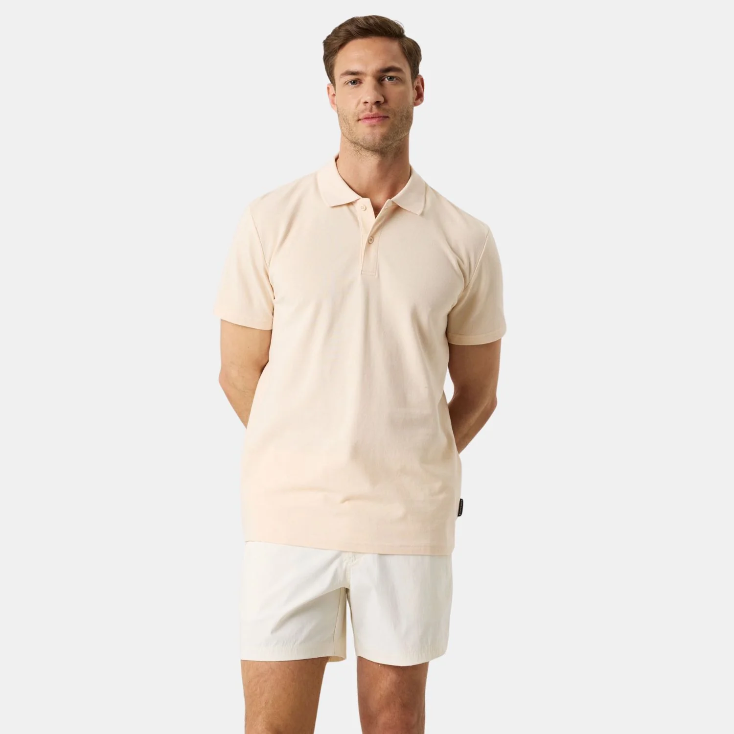 Polo Shirt 10005799 PK114 Creme
