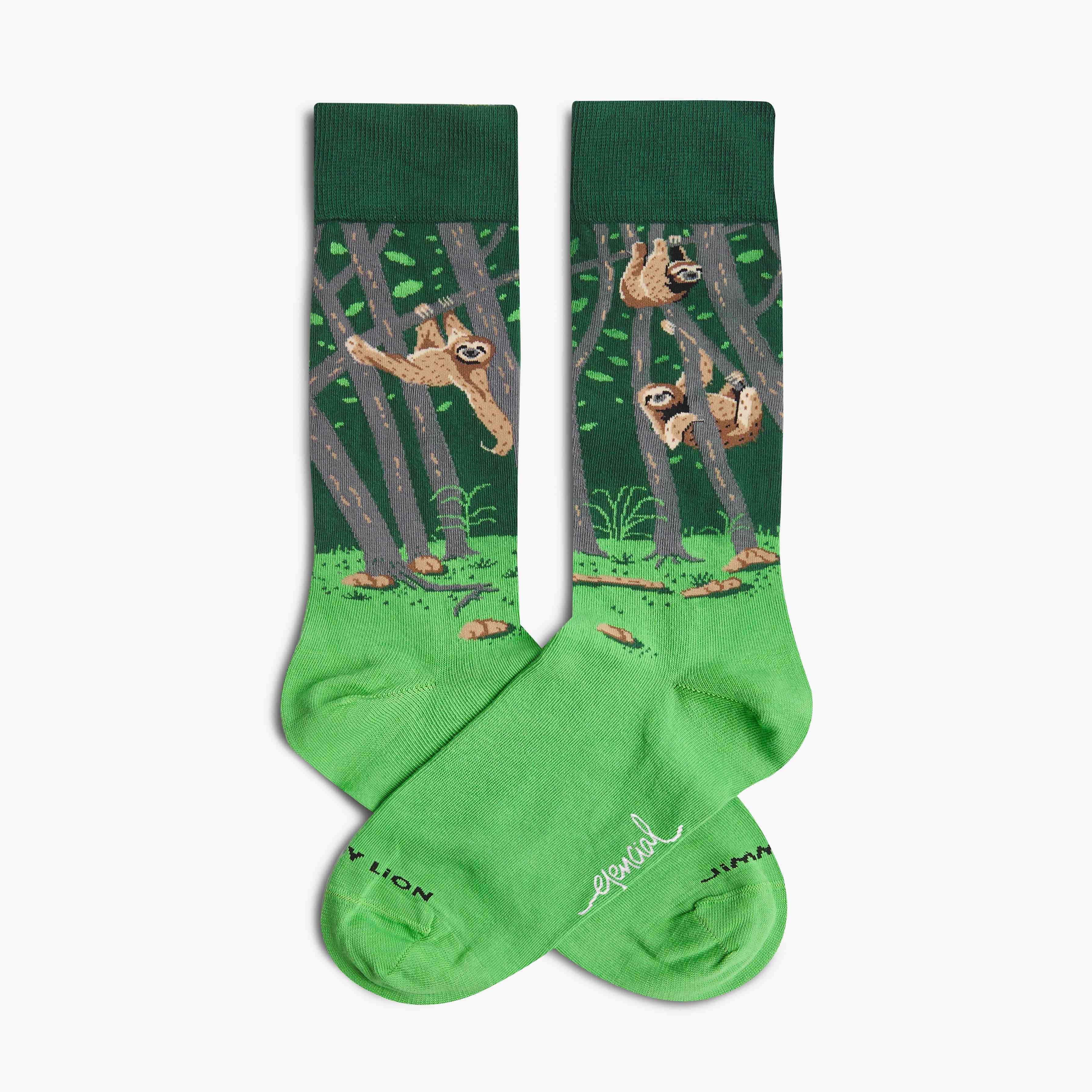 Pura Vida Sloth Sok Pura Vida Sloth Verde Verde - Image 2