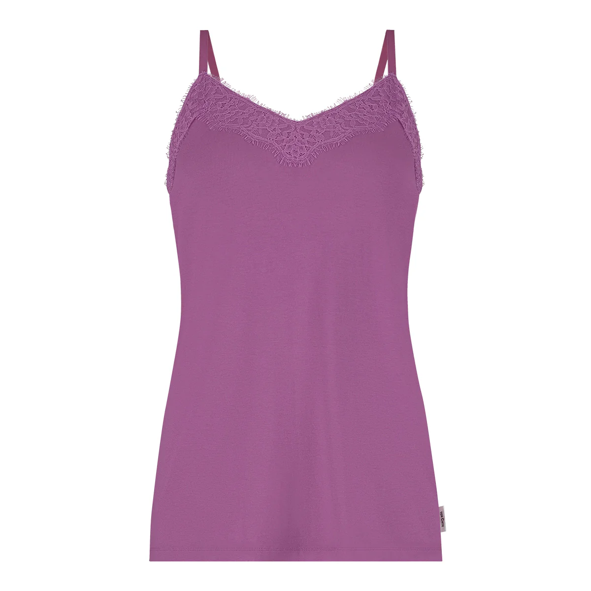 Pyjama set v-neck lace 60464 2216 purple orchid - Image 2