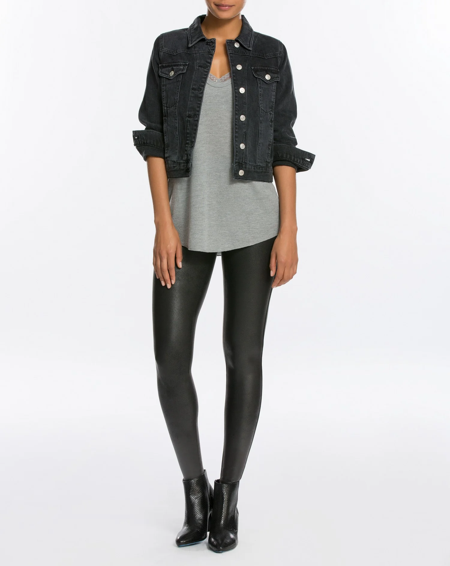 Ready-to-Wow Faux Leather Legging SPX 2437 9999 Black - Image 3
