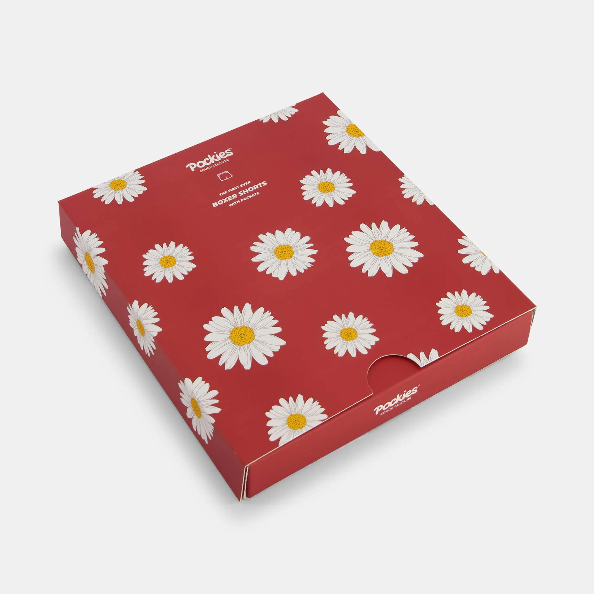 Red Flowers Boxershort RDFL 600 Red - Image 2
