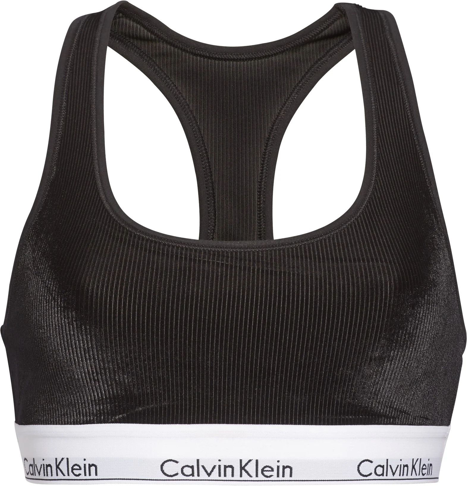 Rib Unlined Bralette QF5509E 001 Black