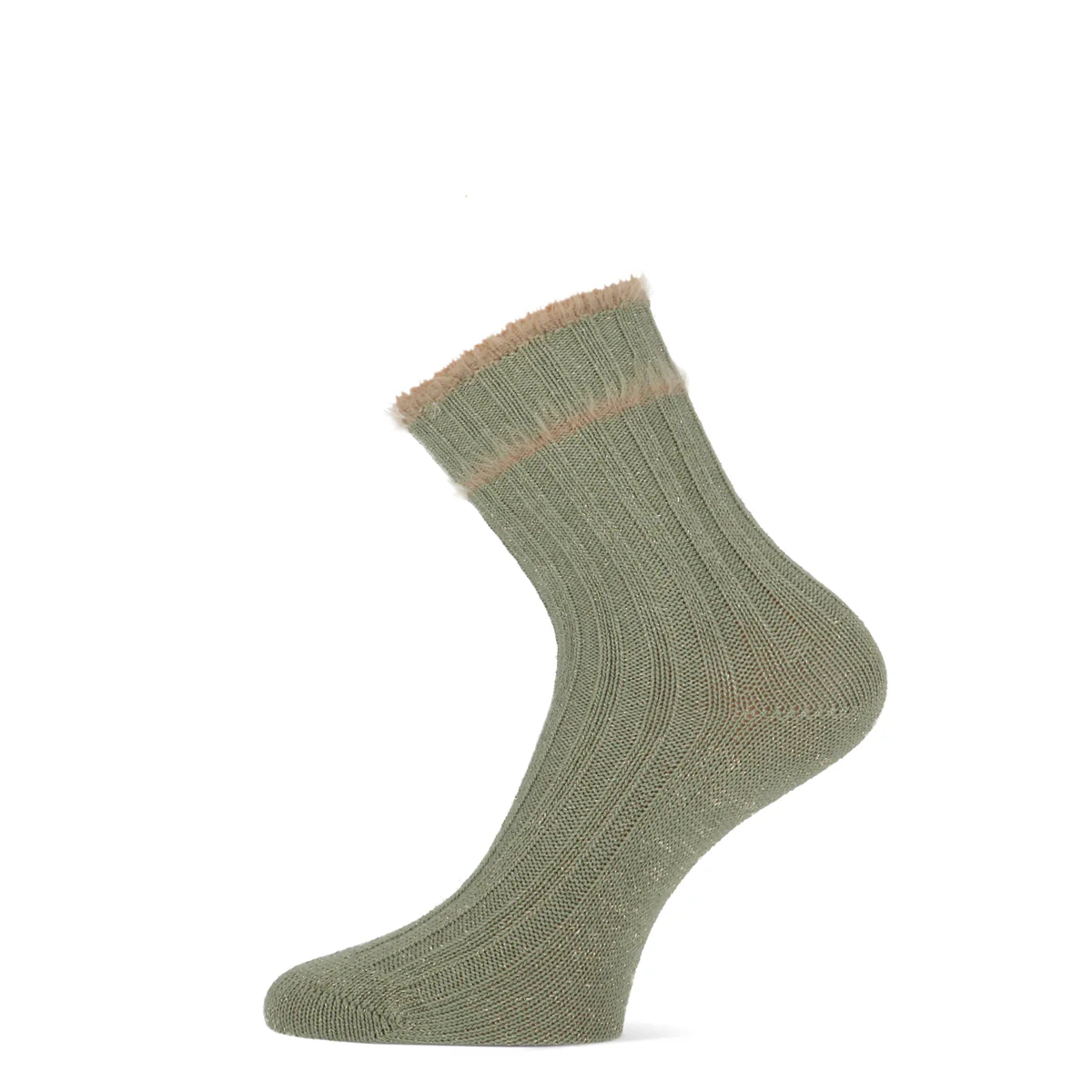 Sara Sock 101012013 2450 Olive - Image 2
