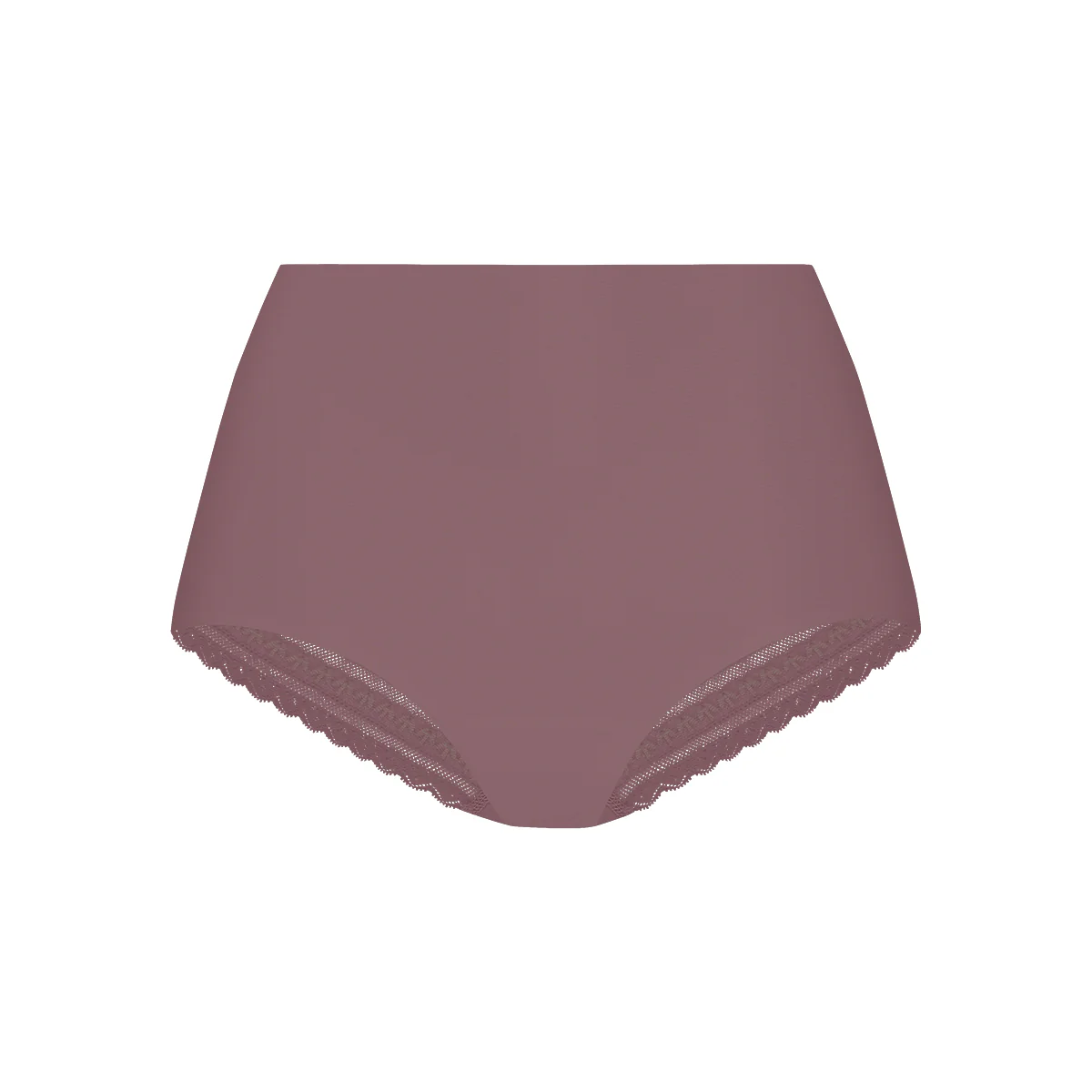 Secrets high waist brief lace 31758 5200 mauve