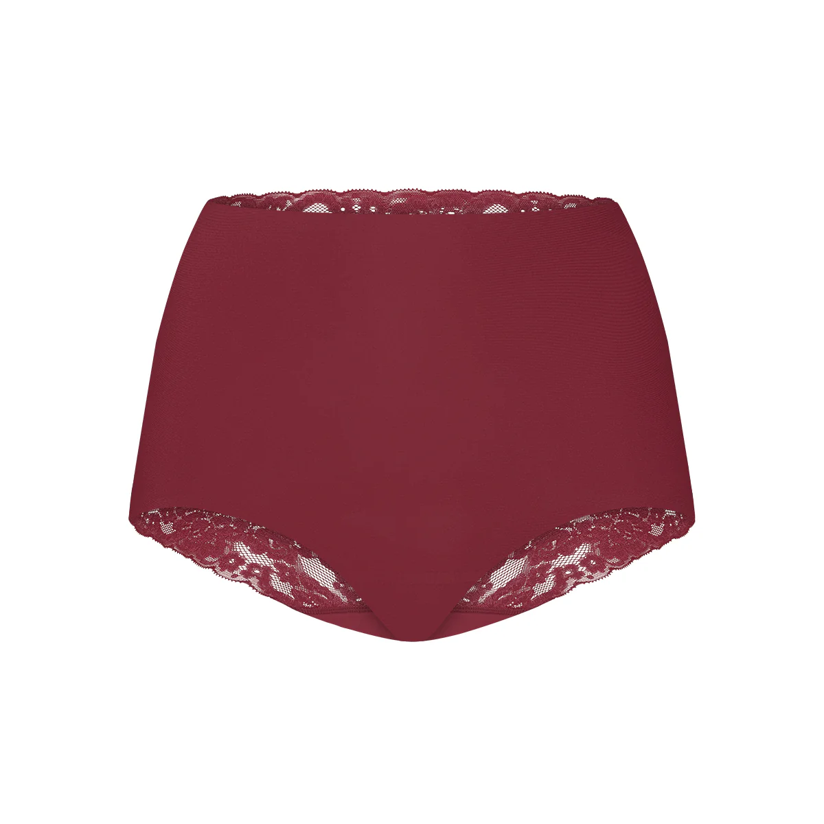 Secrets High waist Lace 31758 2302 velvet red