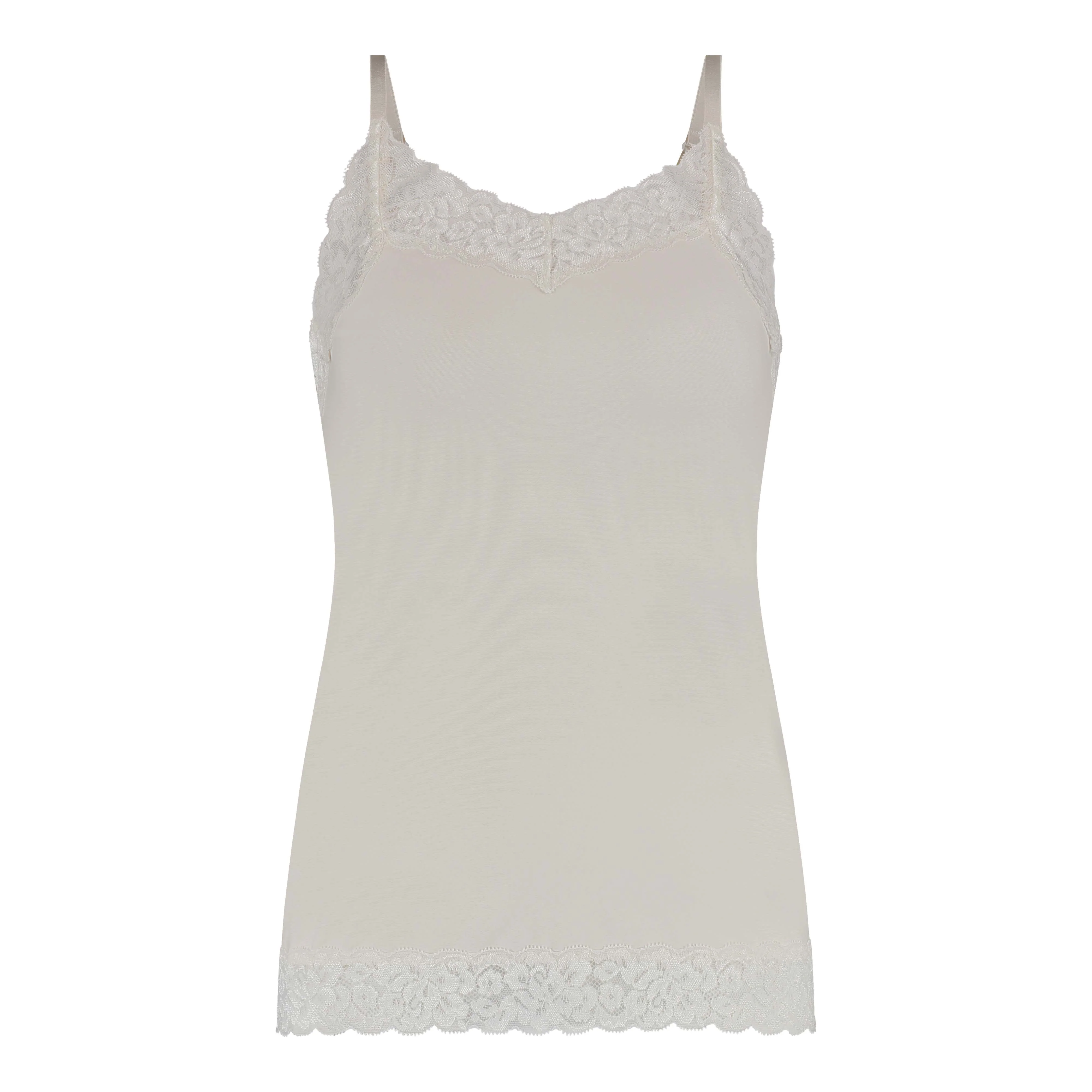Secrets Spaghetti Top Lace 31912 1056 off white
