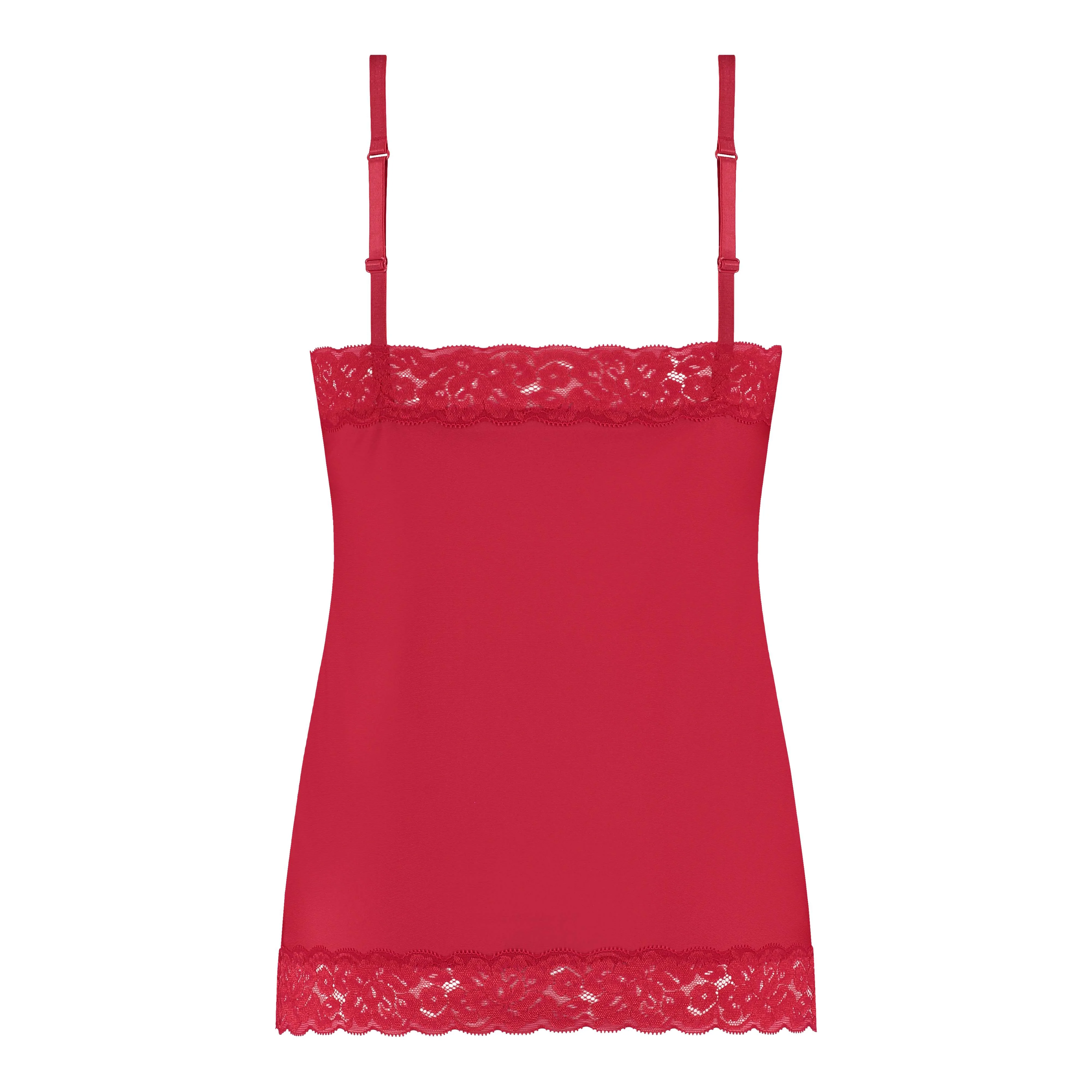 Secrets Spaghetti Top Lace 31912 634 Red - Image 2