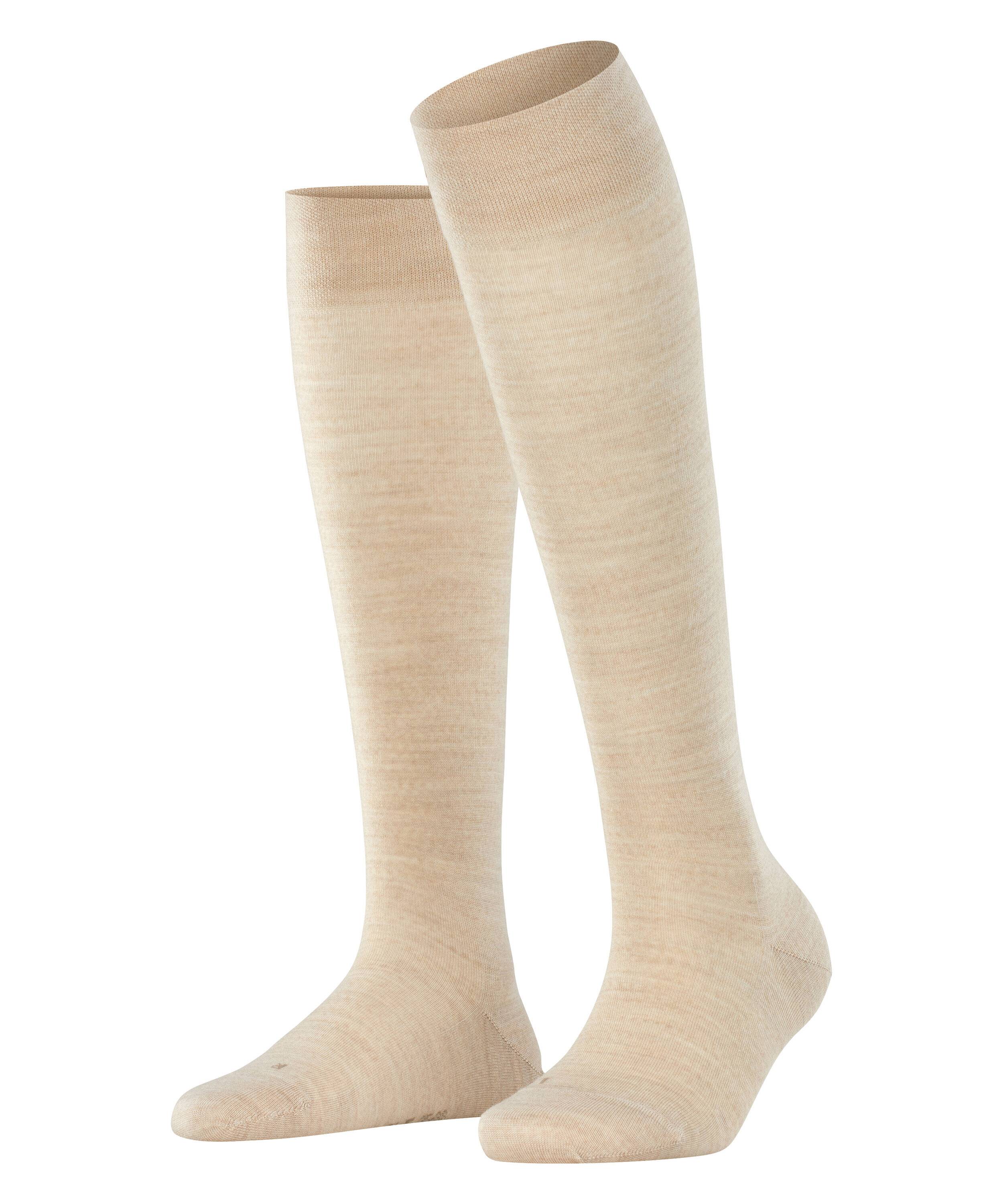 Sensitive Berlin Dames Kniekousen 46229 4541 linen mel.