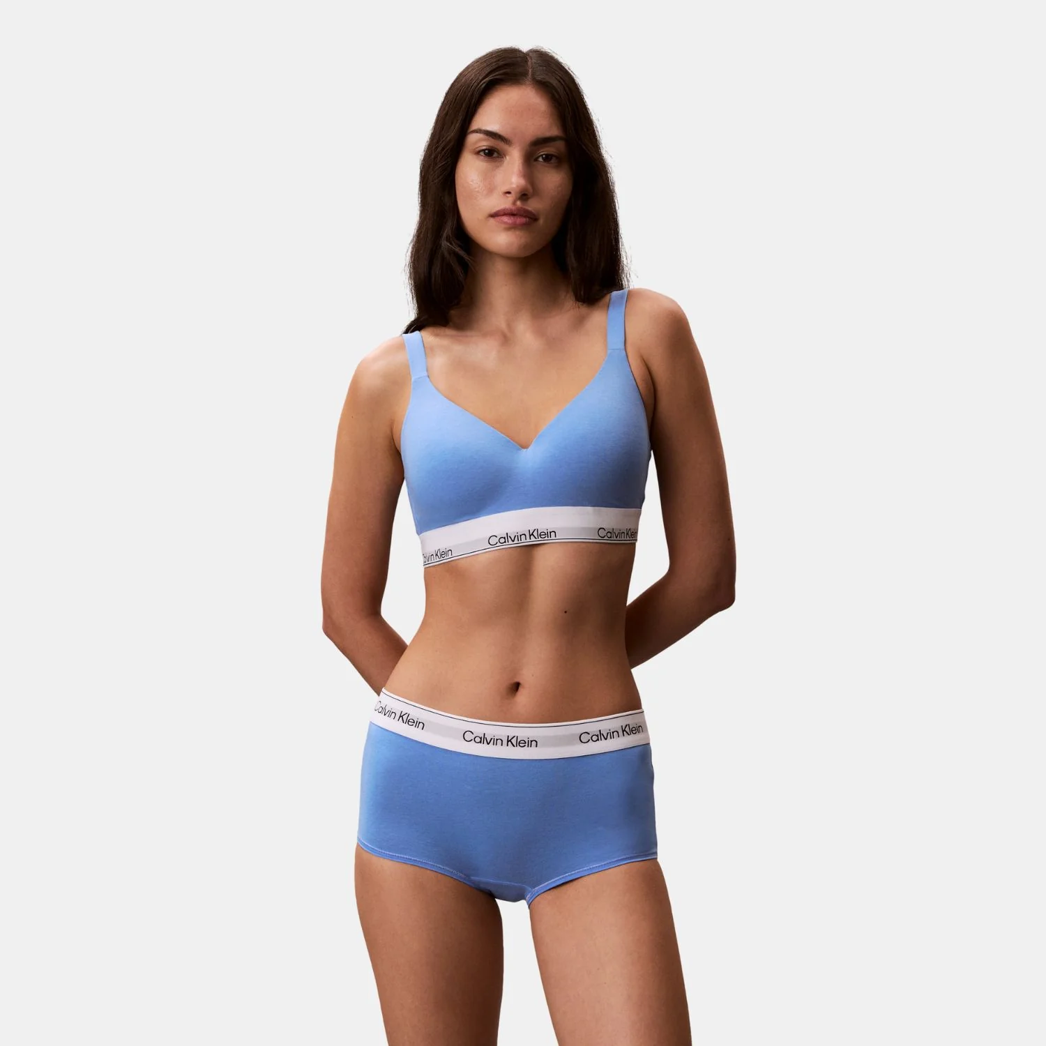 Short - Icon Cotton Modal  LV00QF8527 C32 Blue Descent
